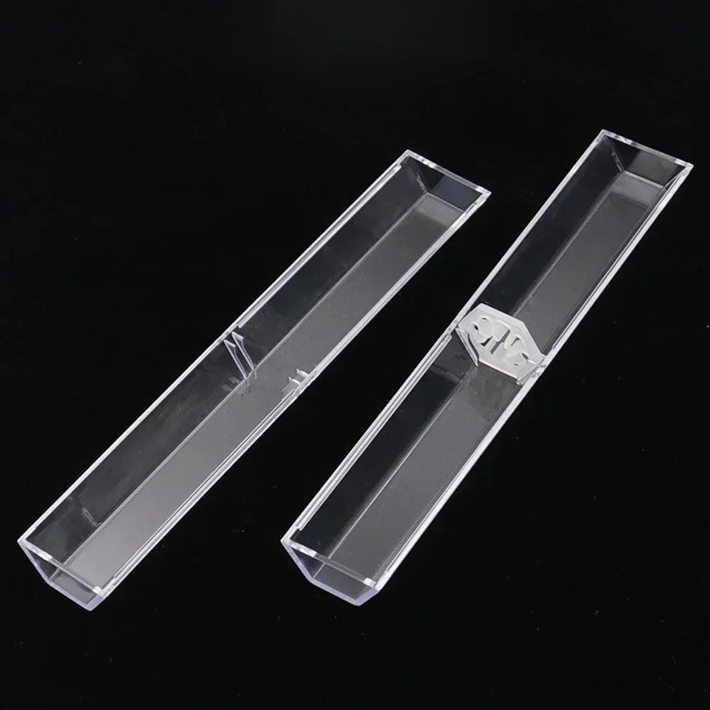 1PC Acrylic Microblading Pen Box Display Storage Plastic Pen Pen Box Gift Box Metal Pen Box Transparent  Pencil Case