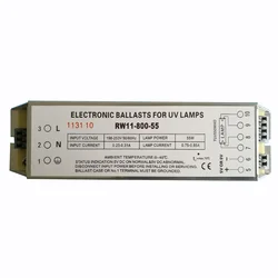 Germicidal Lamp Electronic Ballasts for UV Lamps Ballast  RW11-800-55 UV Lamps 55W