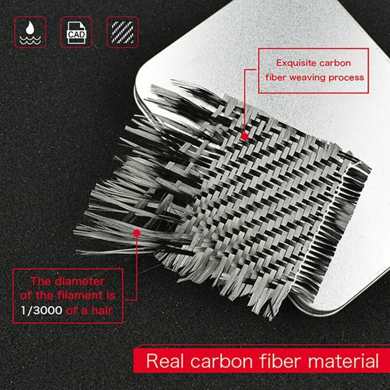 Carbon Fiber Dashboard Instrument Strip Trim Shift Knob Cover For Honda Civic 8Th Gen 2006-2011