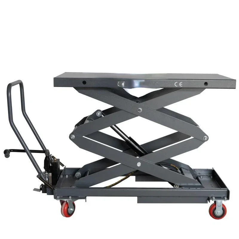 cross-borderHot salesBox Mobile Lifting Trolley Lifting Trolley Multi functional Lifting Platform Vehicle Hydraulic Elevator