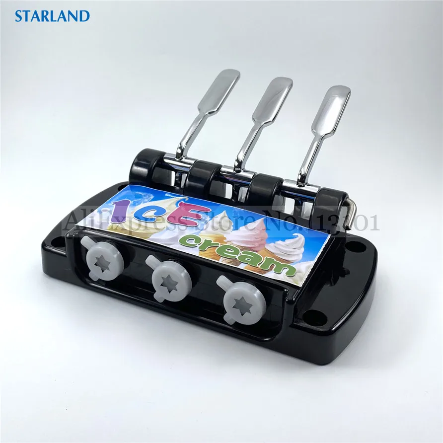 Full Set Of Front Panel With Handles Face Plate Spare Part New Accessories Replacement For MQL Soft Ice Cream Machines