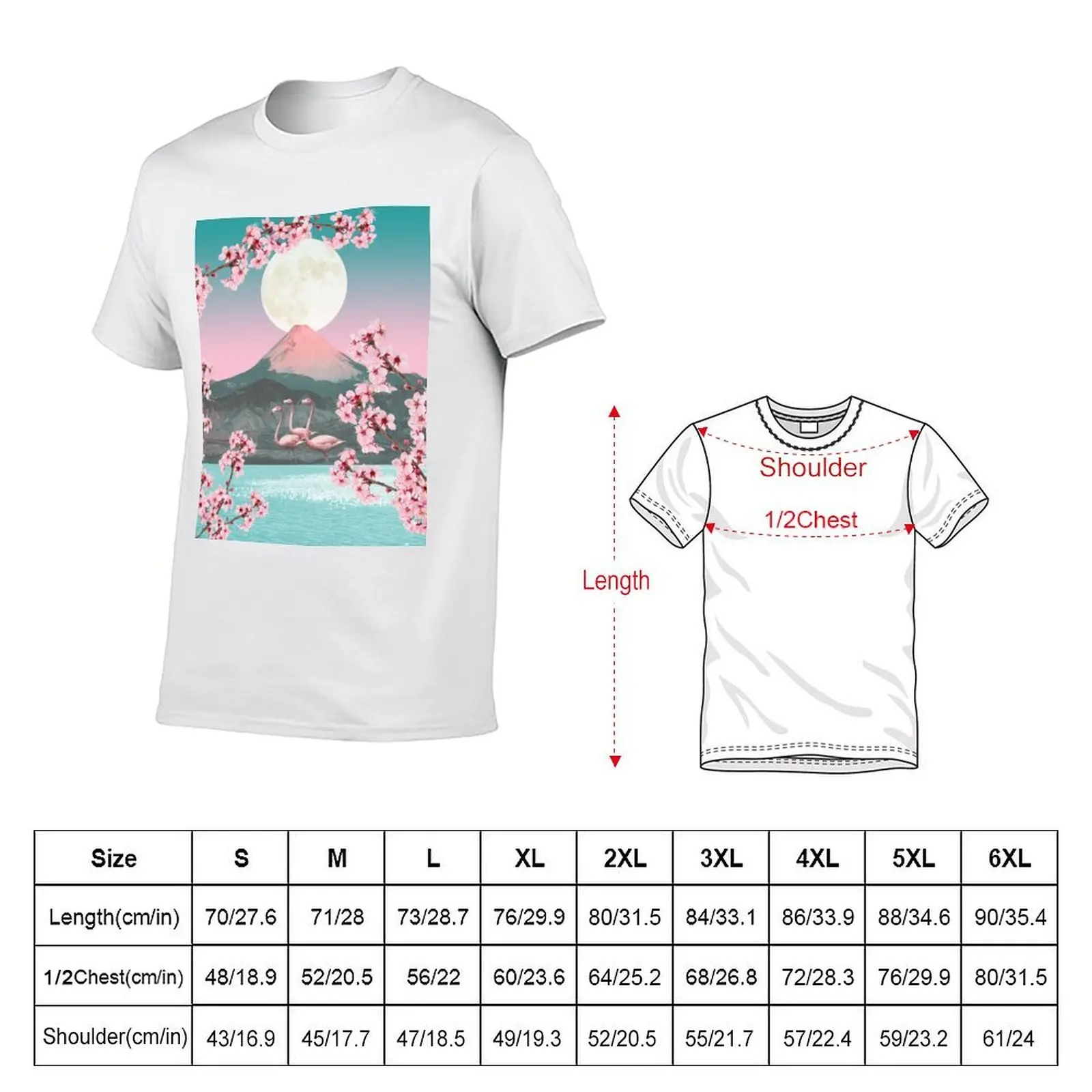 Alice Cherry Blossom T-Shirt topping quick-drying black t-shirts for men