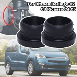 2pcs Washer Pump Grommets Rubber Seal Gasket Windshield Reservoir Bottle Leaking Repair For Citroen Berlingo C2 C3 Picasso C4 C5