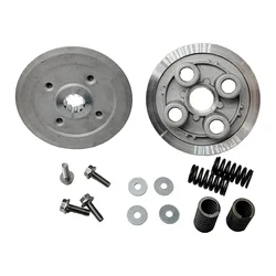 Clutch Friction Pressure Plates & Gasket Kit For Kawasaki KX801998-2000 KX85 2001-2022 KX100 1998-2021 KX112 2022