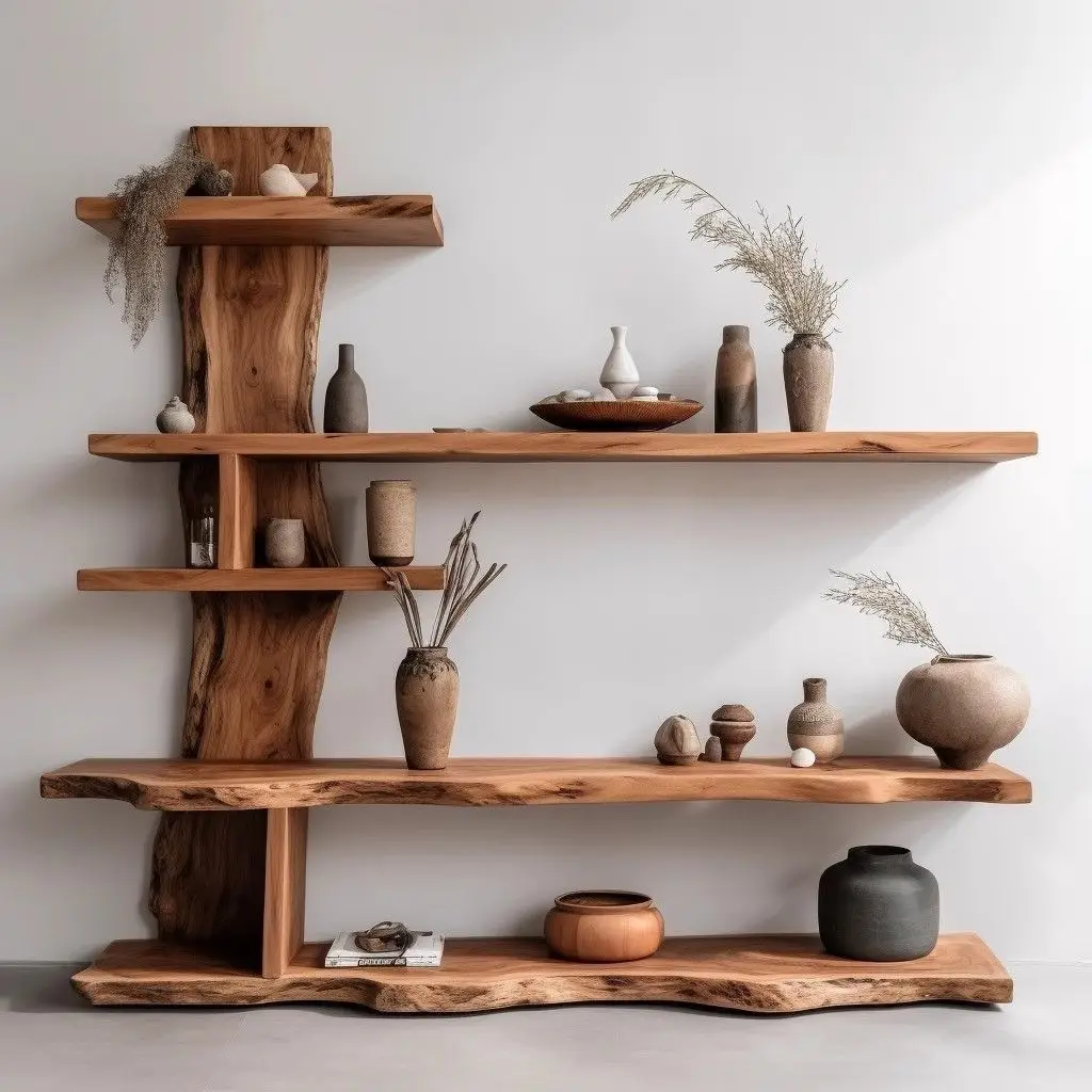 Elm Silent Wind Creative Multi-layer Desktop Bogu Shelf Shelf