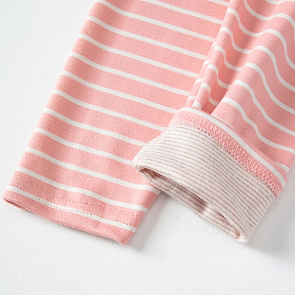 2-teiliges Kinder-Set, Jungen/Mädchen, gleicher Stil, Herbst/Winter, warm, schweißabsorbierend, bedruckt, mehrfarbig, modische Pyjamas – Detail 23