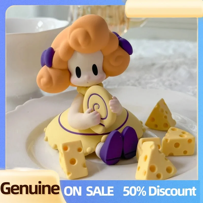 

UKI Sweet Girl Series Blind Box PVC Cute Anime Figures Kawaii Mystery Box Doll Collectible Toy Desktop Decoration Birthday Gifts