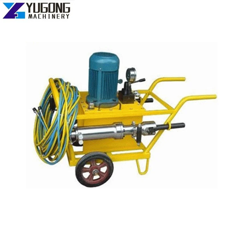 

YG New Arrival Concrete Block Rock Splitter Mobile Stone Splitting Machine Portable Rock Cutting Crusher For Breaking Granite