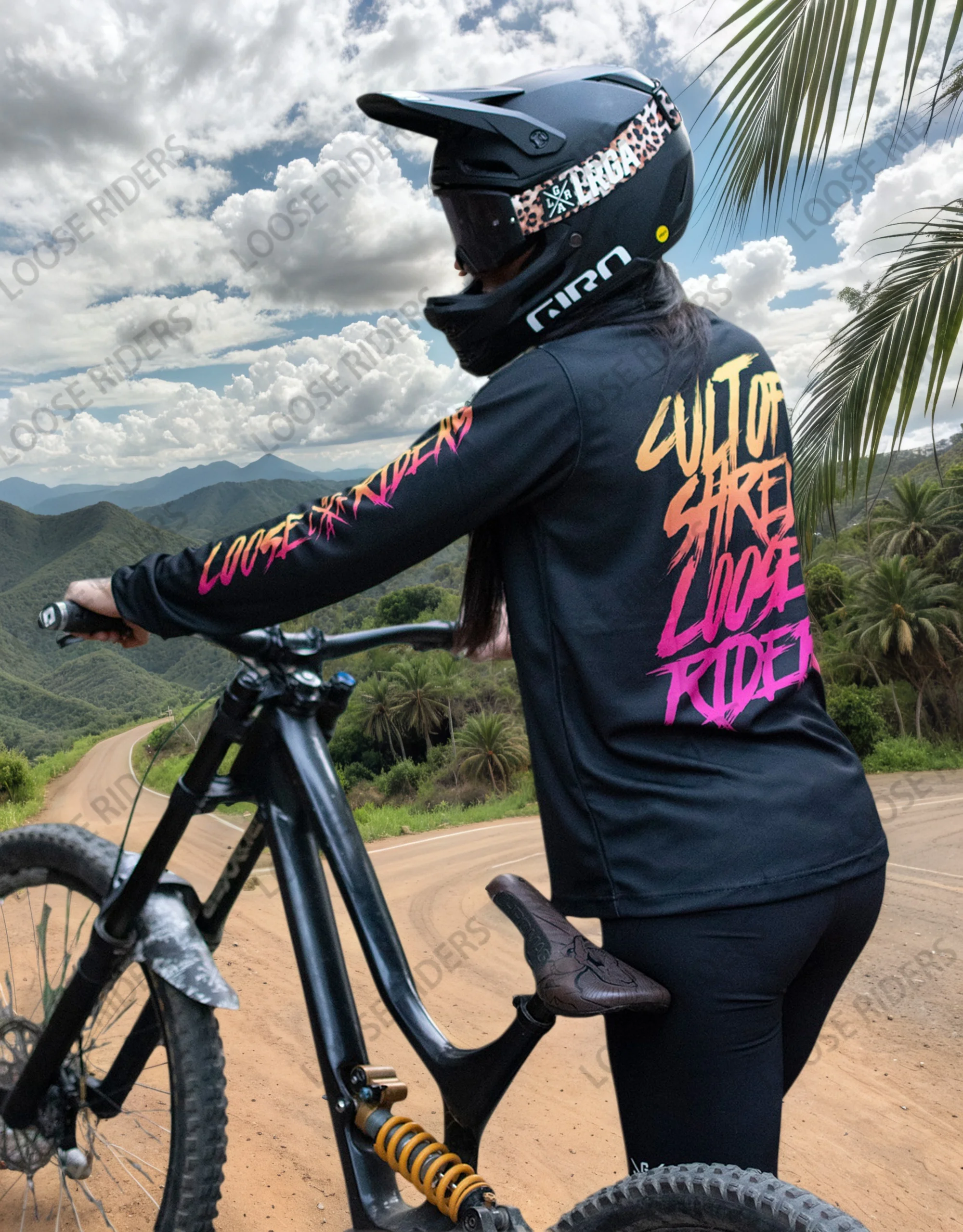 Loose Rider Jersey Motocross Breathable Quick-Drying Downhill Jersey Bike Jersey BMX MAN MTB Motorcycle Sweatshirt