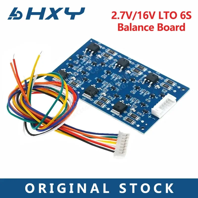 2.7V/16V LTO 6S Balance Board Equalization Circuit  Lithium Titanate Battery/Super Farad Capacitor Protection Board