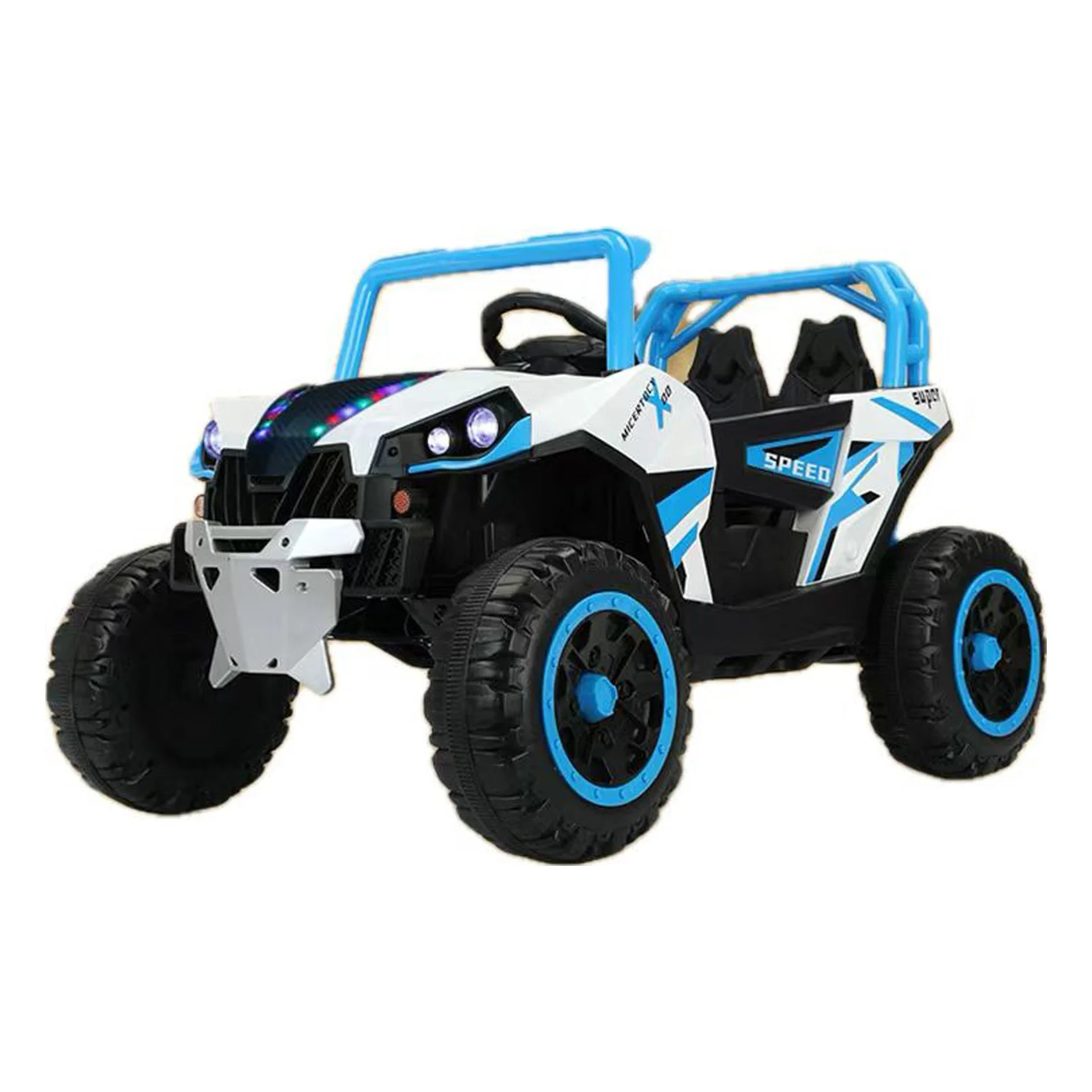 UTV 12V Electric Ride On Car Children's Four-wheeler Can Sit On People Toy Car With Kids Electric Car