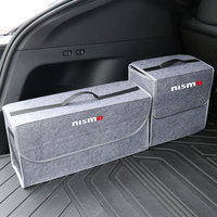 Car Storage Bag Foldable Travel Organizer Box Trunk Tool Case For Nissan Nismo GTR Qashqai J11 J10 Patrol T32 Xtrail Juke Sylphy