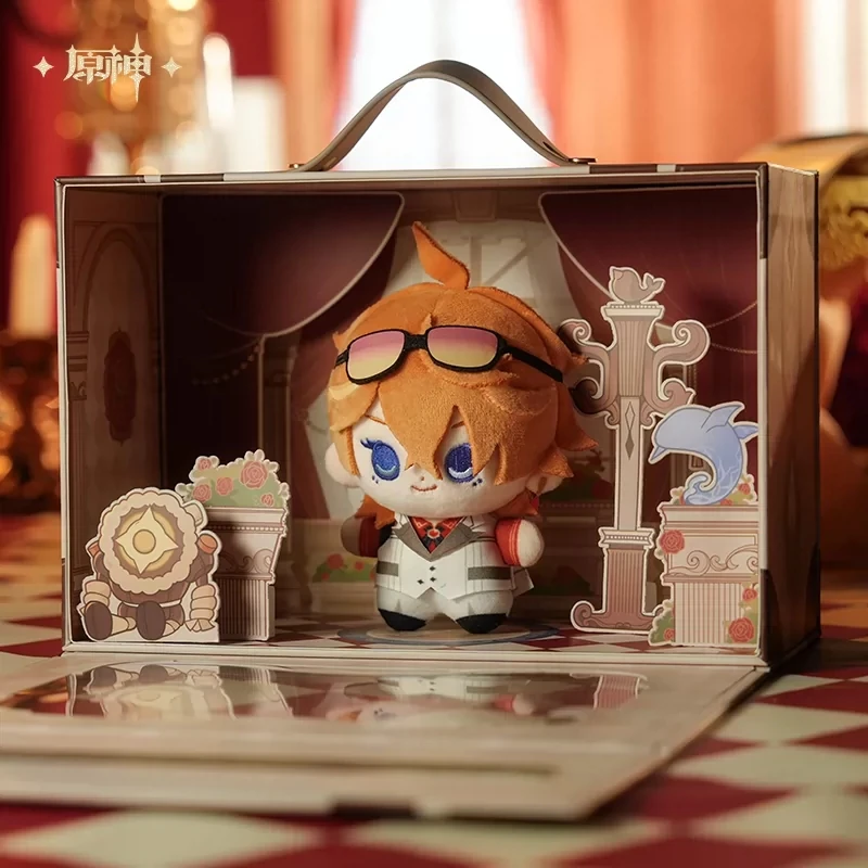 Set de Mini Figuras de Tartaglia de Genshin Impact - Mercancía Oficial de Anime y Videojuegos de la Serie Reunion Festival 2026, Regalo Navideño