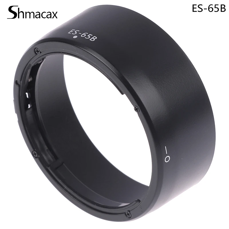 ES65B Camera Lens Hood ES-65B Sun Shade Cover For EOS R RP R5 R6 With RF 50MM F1.8 STM 43MM Diameter Filter Lens