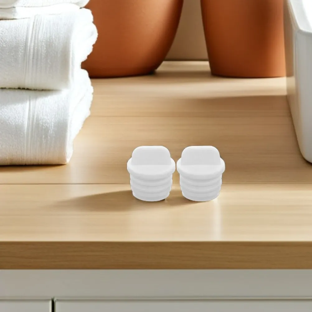 6Pcs Mop Bucket Drain Plug Rubber Stopper Leakproof Sealing Replacement Round Plug for Mop Buckets Water Tub Tubing Holes view 2