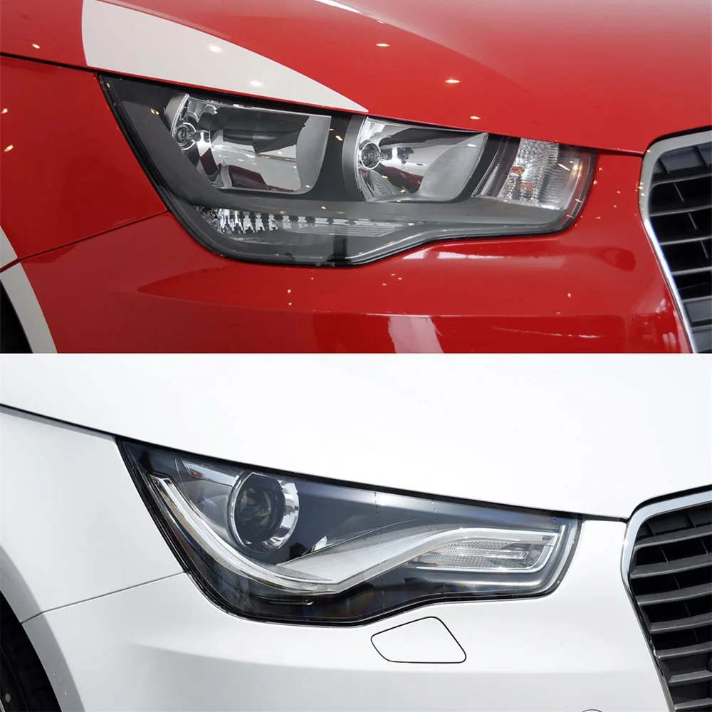 For Audi A1 2011-2014 Front Headlight Cover Transparent Mask Headlamp Lamp Shell Replace Original Lampshade Plexiglass