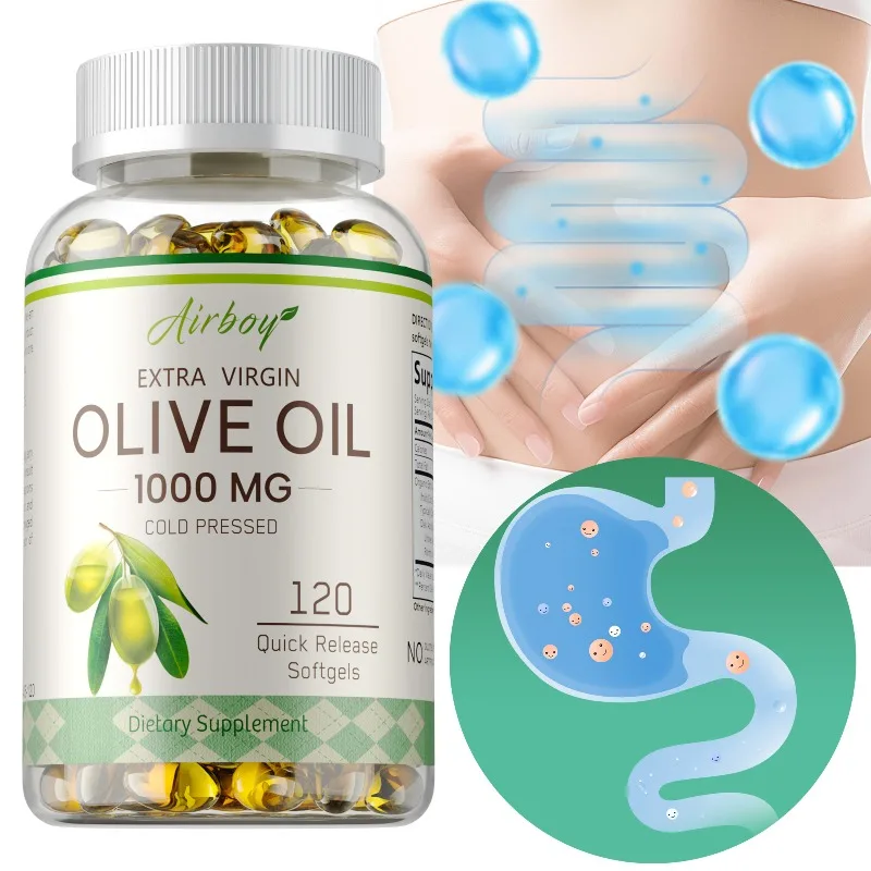 

Оливковое масло 1000 мг - улучшает пищеварение, поддерживает здоровье сердечно-сосудистых веществ, уменьшает сухую кожу и действие защищает от антиоксидантов