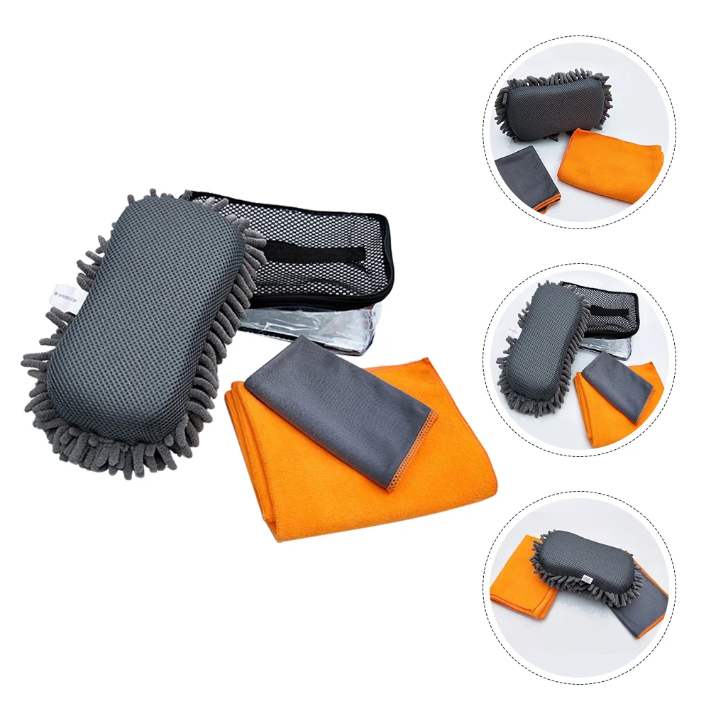 Car Washing Sponge Sponges Cleaning Kit Automotive Detailing for Scrubbing Pads