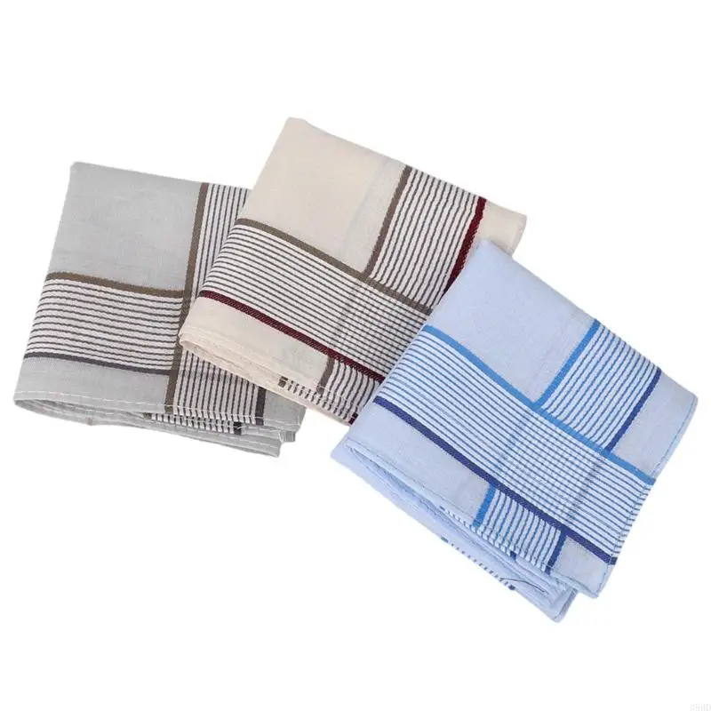 39bd Pocket Square Pocket Mandkinchief pour les carreaux fête mariage pour grand-père