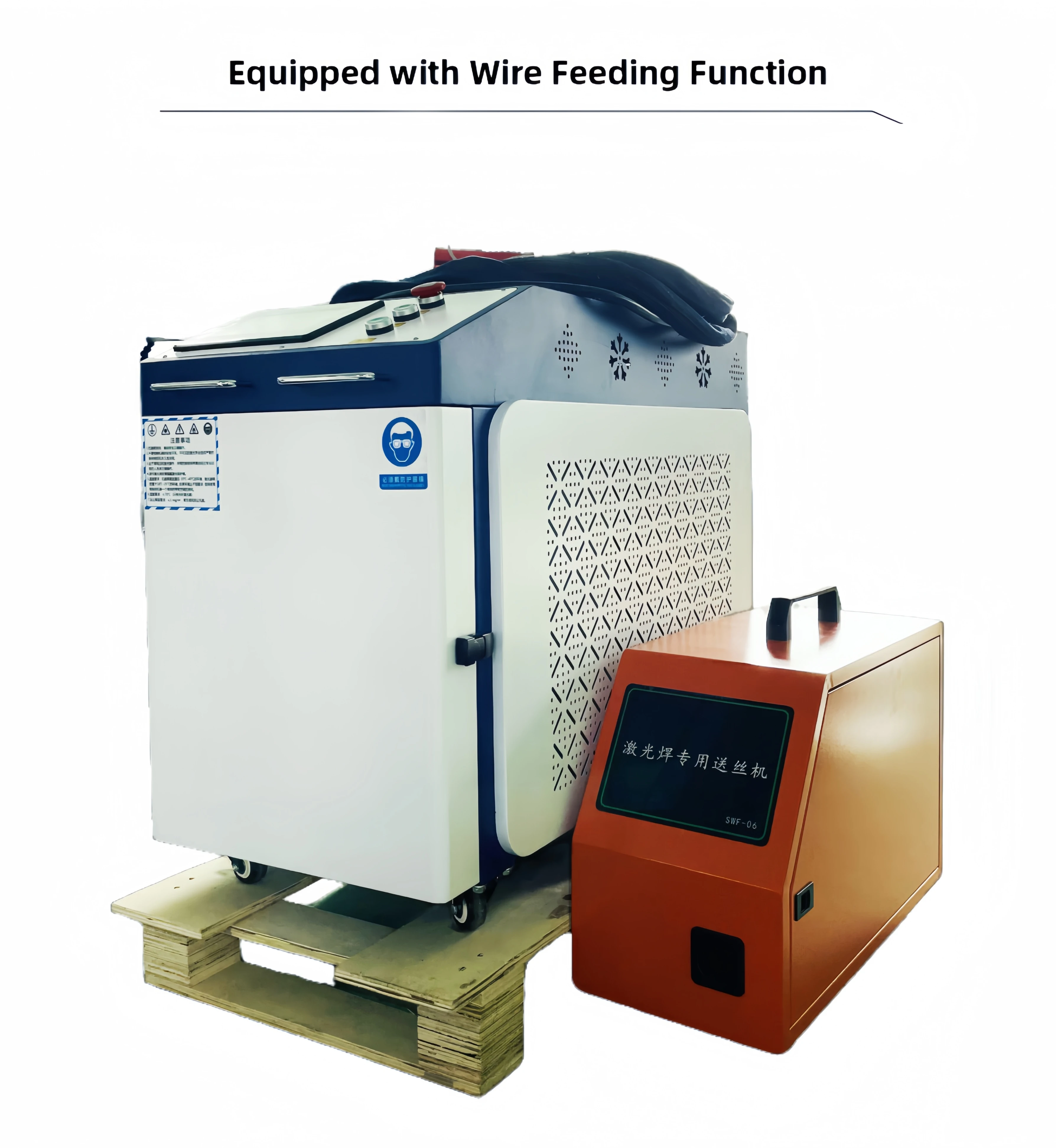 New Wholesale1500W Fiber Welder Air-Cooled Laser Machine Laser Source 1-Year Warranty Multifunctional Metal Core