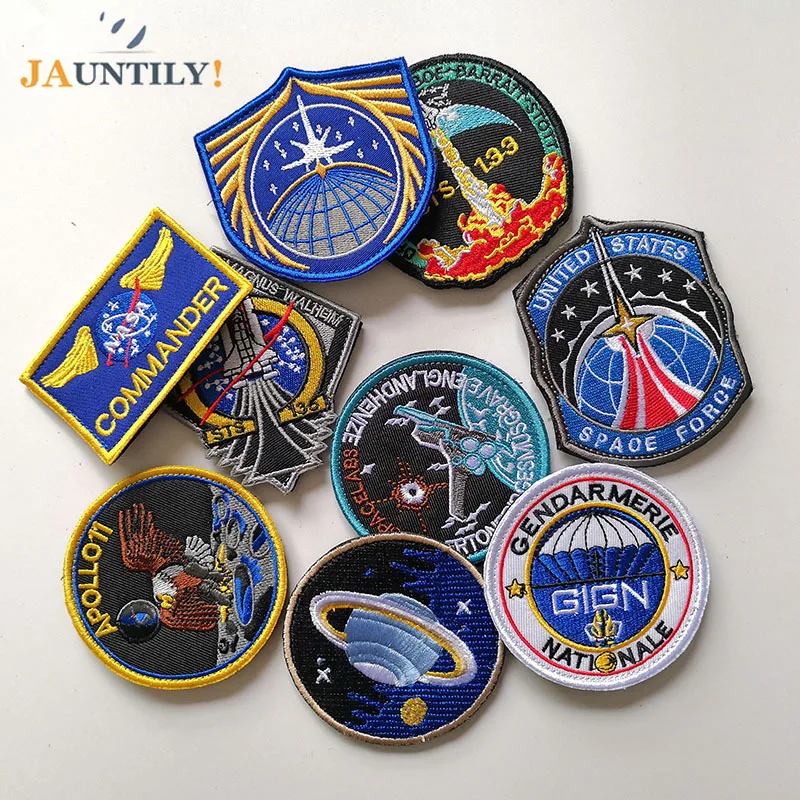 ASTRONAUT STS Enterprise SPACE SHUTTLE CHALLENGER MISSIONS Program AMERICA SHUTTLE CARRIERS SCA PATCH APPLIQUE Badge