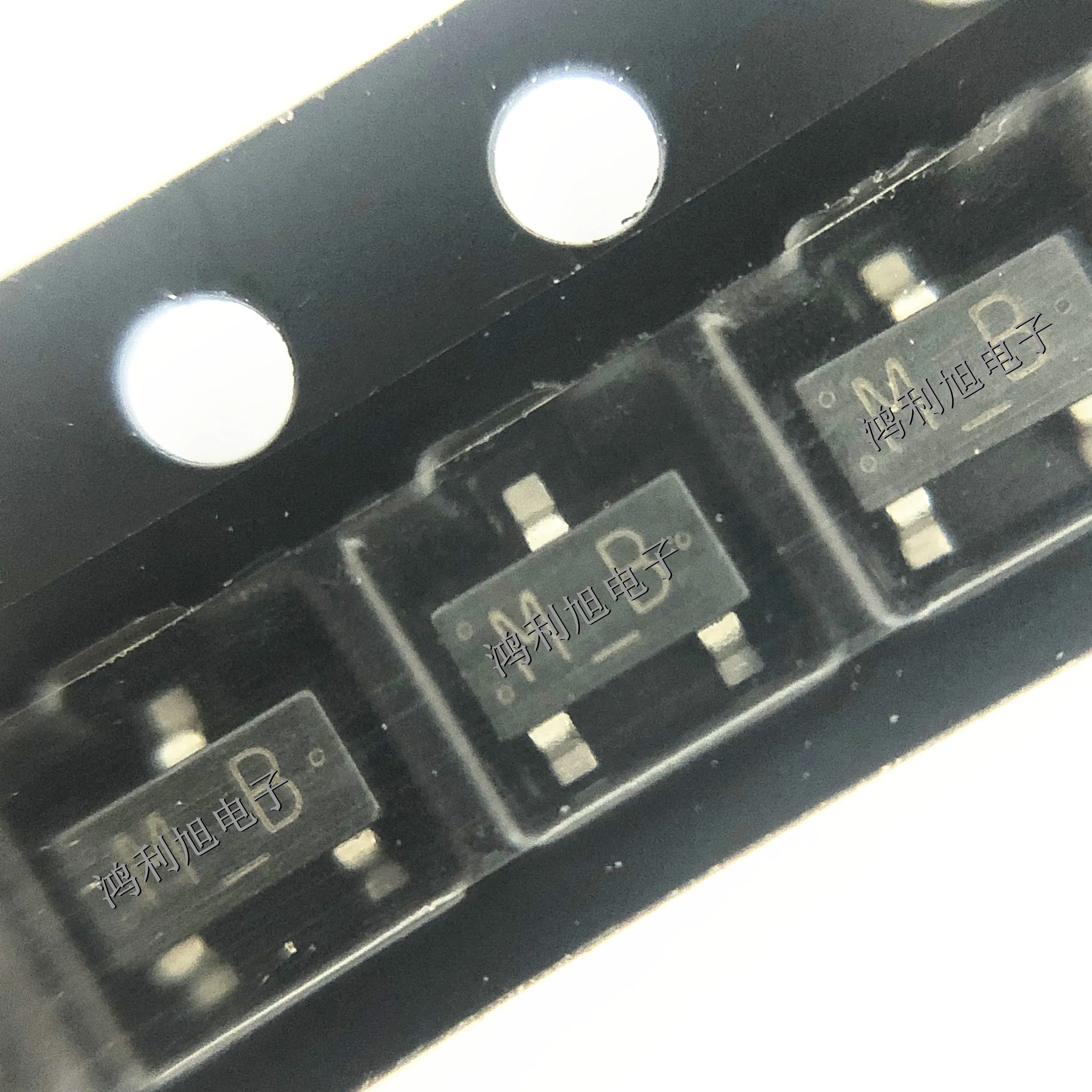 10PCS/Lot MA3X152AOL SOT-23-3 MARKING: MB Bipolar Transistor 100mA 80V New Original Stock