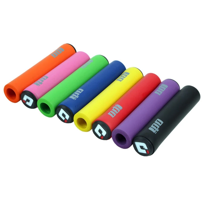 ODI MTB Bicycle Grip Silicone Handlebar Grips Shock-Absorbing Soft Mountain Bicycle Grip Bike Accessories Purple Rich