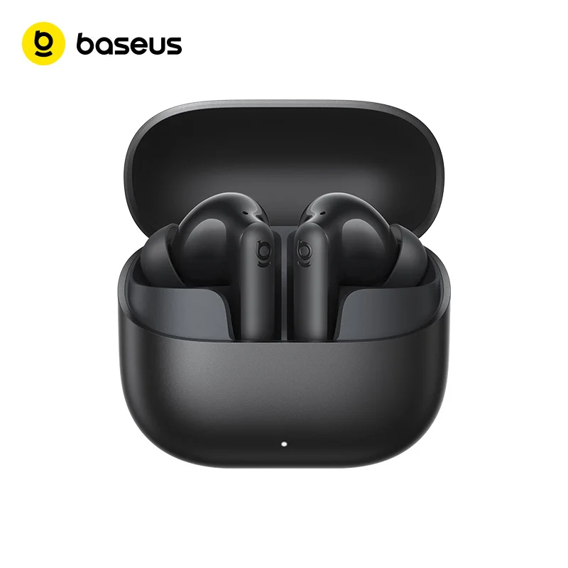 Baseus Bass EP10 Ultra Wireless Earphones -55dB Noise Reduction 65Hrs Long Playtime Bluetooth 6.0 Earbuds 6 Mics AI Call Clear