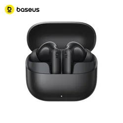 Baseus Bass EP10 Ultra Wireless Earphones -55dB Noise Reduction 65Hrs Long Playtime Bluetooth 6.0 Earbuds 6 Mics AI Call Clear