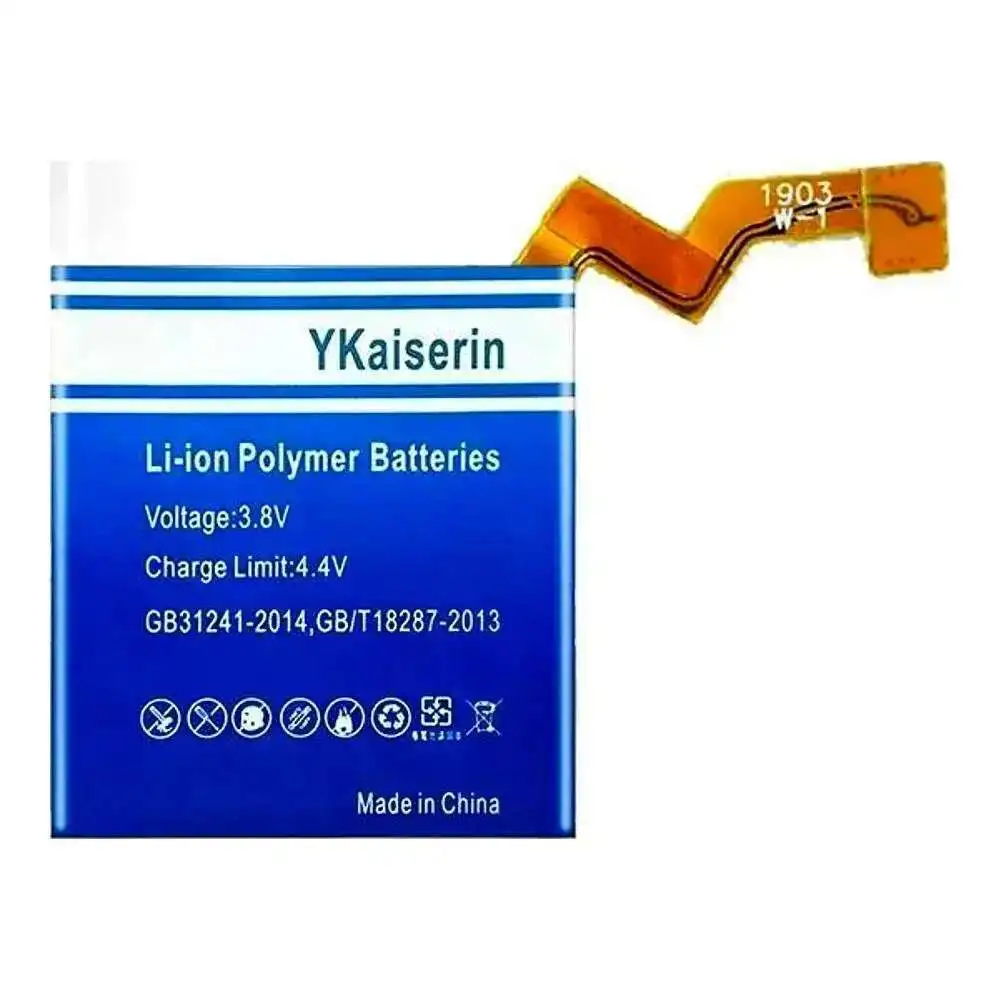 

Safe 600Mah High-Efficiency Smartwatch Battery SP502626SF With Cables For Ticwatch C2 Watch