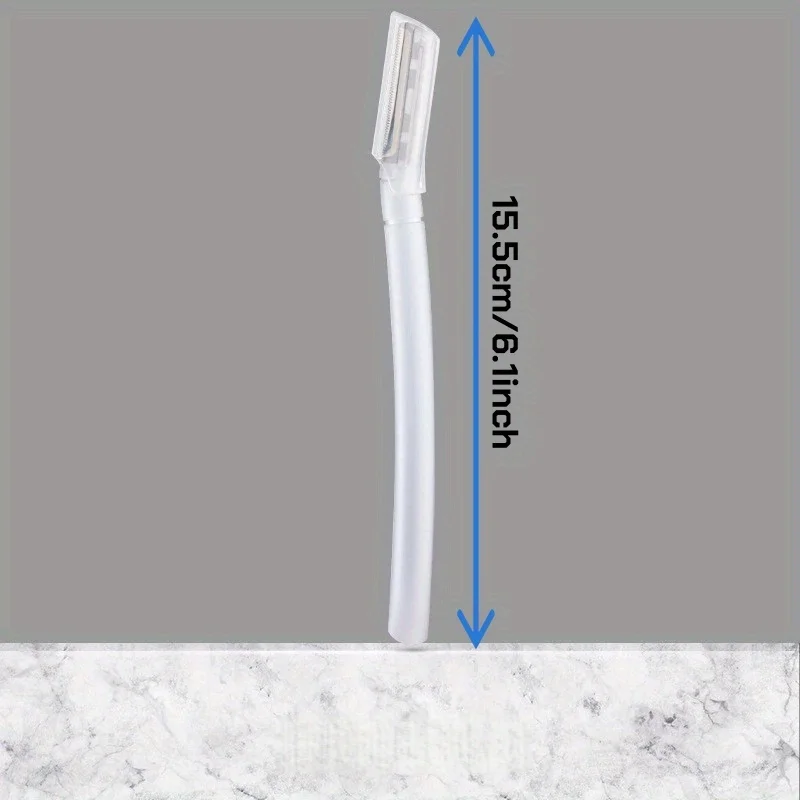 Facial Razors, Touch-up Dermaplaning Tool, Eyebrow Razor, Facial Hair/Peach Fuzz Removal, Face Shavers for Women and Men