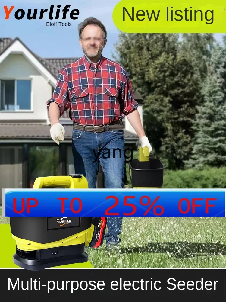 

CX Handheld Automatic Fertilizer Spreader Fertilizer Machine Multifunctional New Electric