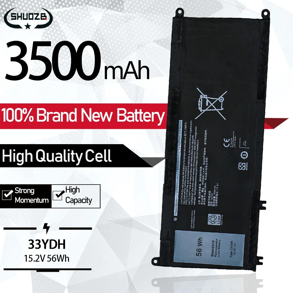 33YDH Battery For Dell Inspiron 17 7778 7779 7773 15 7577 G3 15 3579 5587 17 3779 7588 Series 99NF2 PVHT1 81PF3 081PF3 P30E001