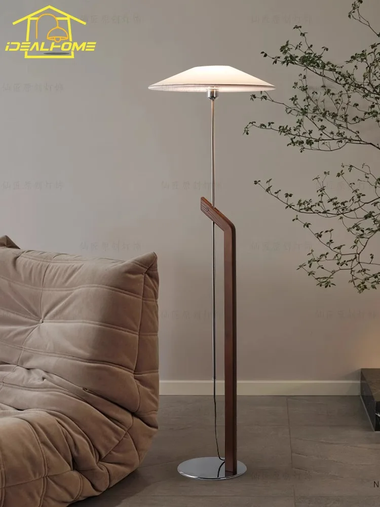 

Japanese Wabi-sabi Solid Wood Adjustable Floor Lamp LED E27 Bauhaus Art Decorative Standing Lamp Living/Model Room Sofa Bedroom