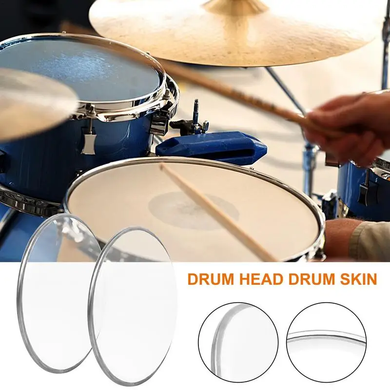 Drum Instruments Skin Jazz Drum Sound Controlled Concert Drum Head Jazz Concert Drums Instruments Skin Drum Repair Tool For Pop