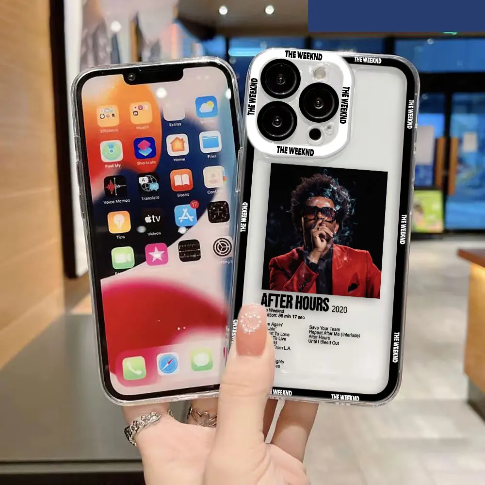 

The Hot Weeknd Minimalist Poster Phone Case For Infinix TECNO POVA 2 3 5 SMART 6 7 8 NOTE 10 11 12 30 30I 40 CAMON 19 20 Case