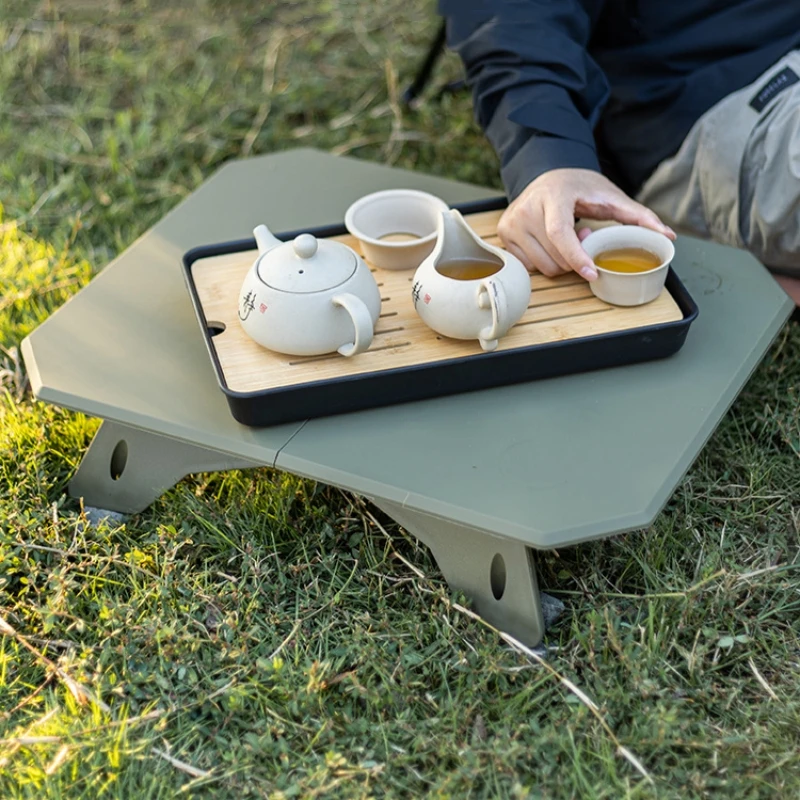 التخييم في الهواء الطلق طاولة بلاستيكية قابلة للطي المحمولة الشواء نزهة الجدول ارتفاع قابل للتعديل للنزهة في الهواء الطلق في الأماكن المغلقة شواء المشي لمسافات طويلة #6