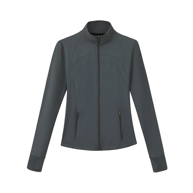 Women's Summer Comprehensive Training UV Resistant Long Sleeved Jacket Lightweight and Breathable Long Sleeved Sunscreen Jacket