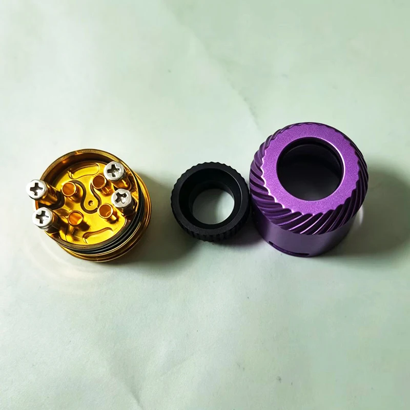 Reload V1.5 BF RDA Four-Post Build Deck Airflow Control 316SS 24mm Hadaly v3 Redemption 24 Decorative Spare Part - view 2