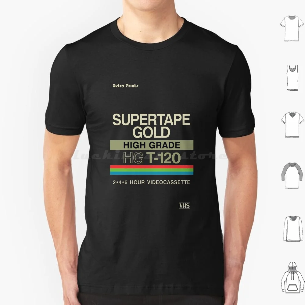 Vhs Rs T-120 Hgx T Shirt Cotton Men Women DIY Print Vhs Film Movie Retro Video Retrowave Vaporwave Synthwave 80s Vintage