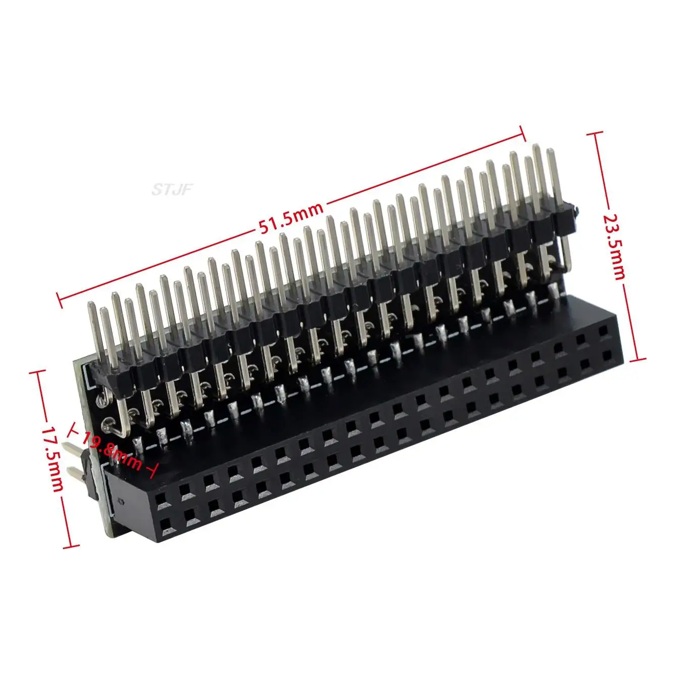 GPIO ส่วนต่อขยายขอบ GPIO บอร์ดส่วนต่อขยายราสเบอร์รี่ Pi GPIO สำหรับ4B ราสเบอร์รี่ Pi/3B +/3B/ศูนย์/ศูนย์ W/ศูนย์