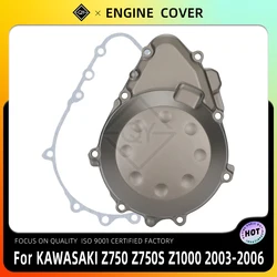LQYL Engine Cover Stator Cover Motor CrankCase Side Cover Shell For Kawasaki Z750 Z750S Z 750 S Z1000 2003-2006 2004 2005 NINJA