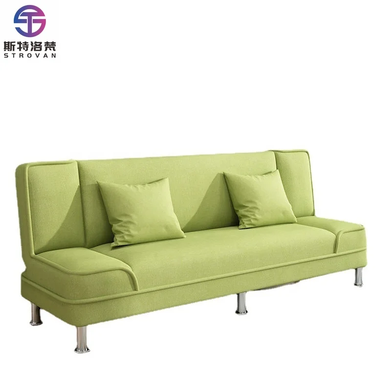 

Simple Foldable Sofa Single Double Three Sofa Out Rent Fabric Sofa Bed Living Room rniture