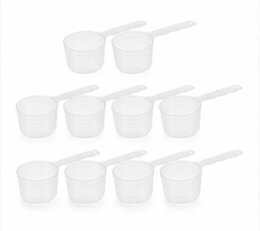 25Pcs Measuring Spoon Set Food Grade PP Scoop for Coffee Grounds Milk Powder Formula Tea Accurate Capacity Portable Kitchen