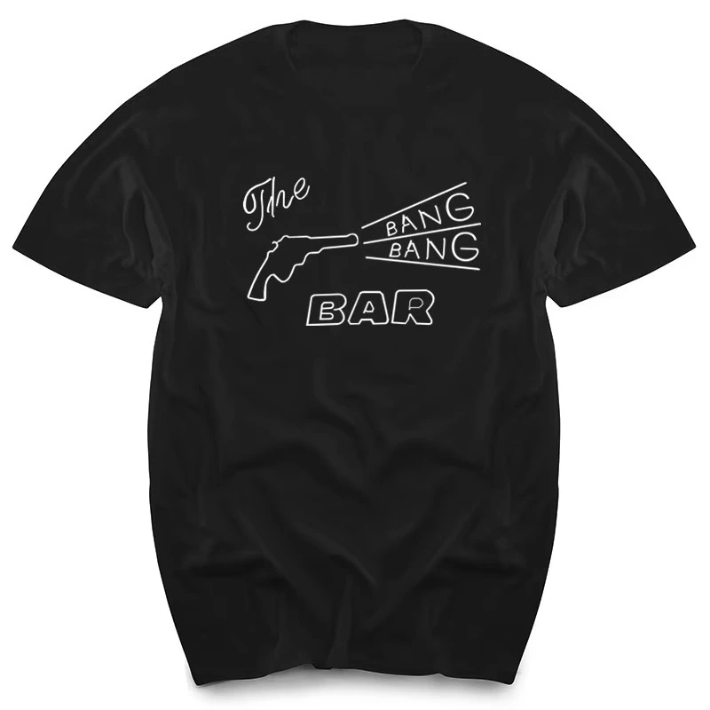 

TWIN PEAKS - BANG BANG BAR - CULT TV/MOVIE - ФУТБОЛКА - S To XL - Хлопковые мужские и женские футболки большого размера из хлопка