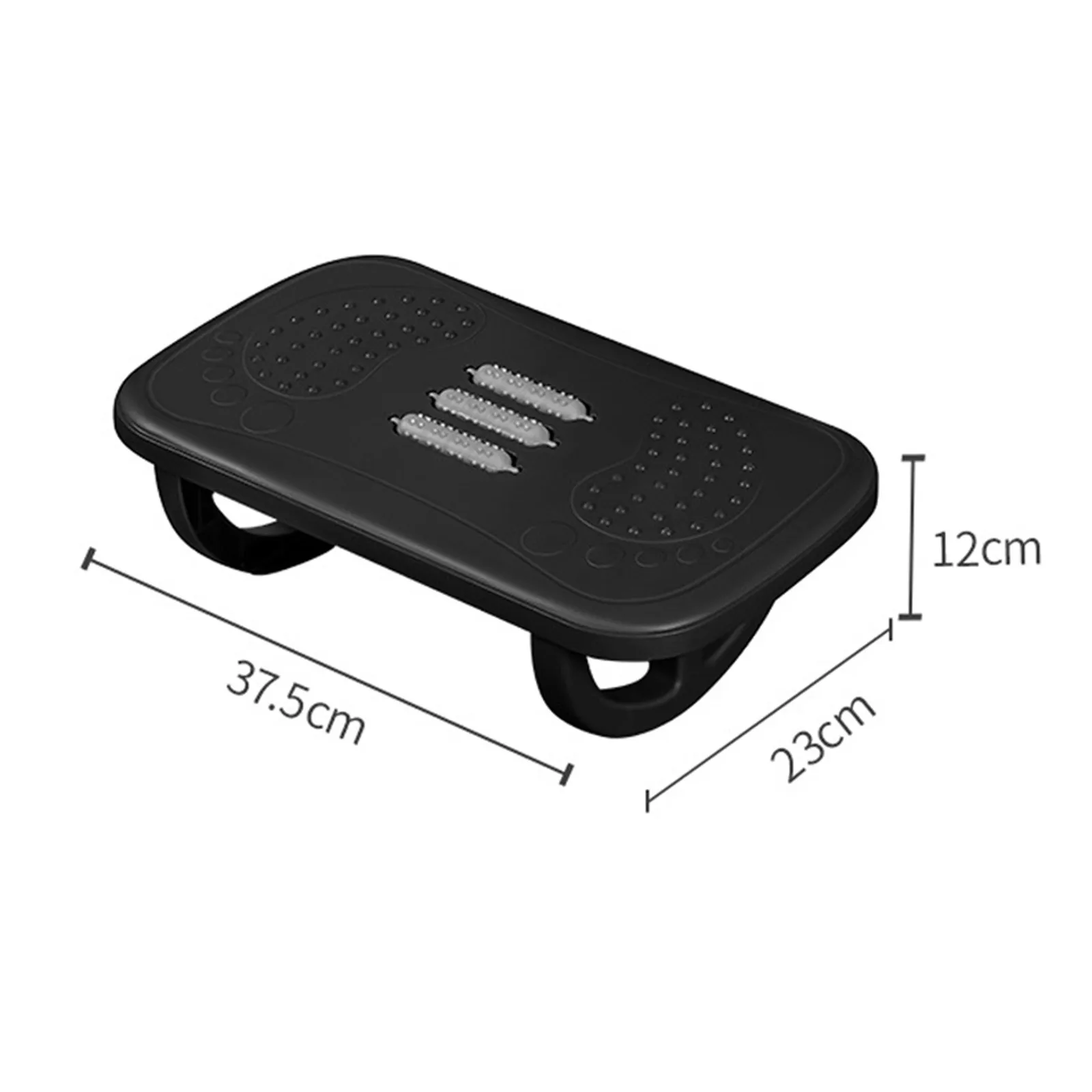 Rocking Footrest for under Desk Ergonomic Desk Leg Rest Rocker Balance Board Comfortable Foot Stool for Desk Home Office image 5