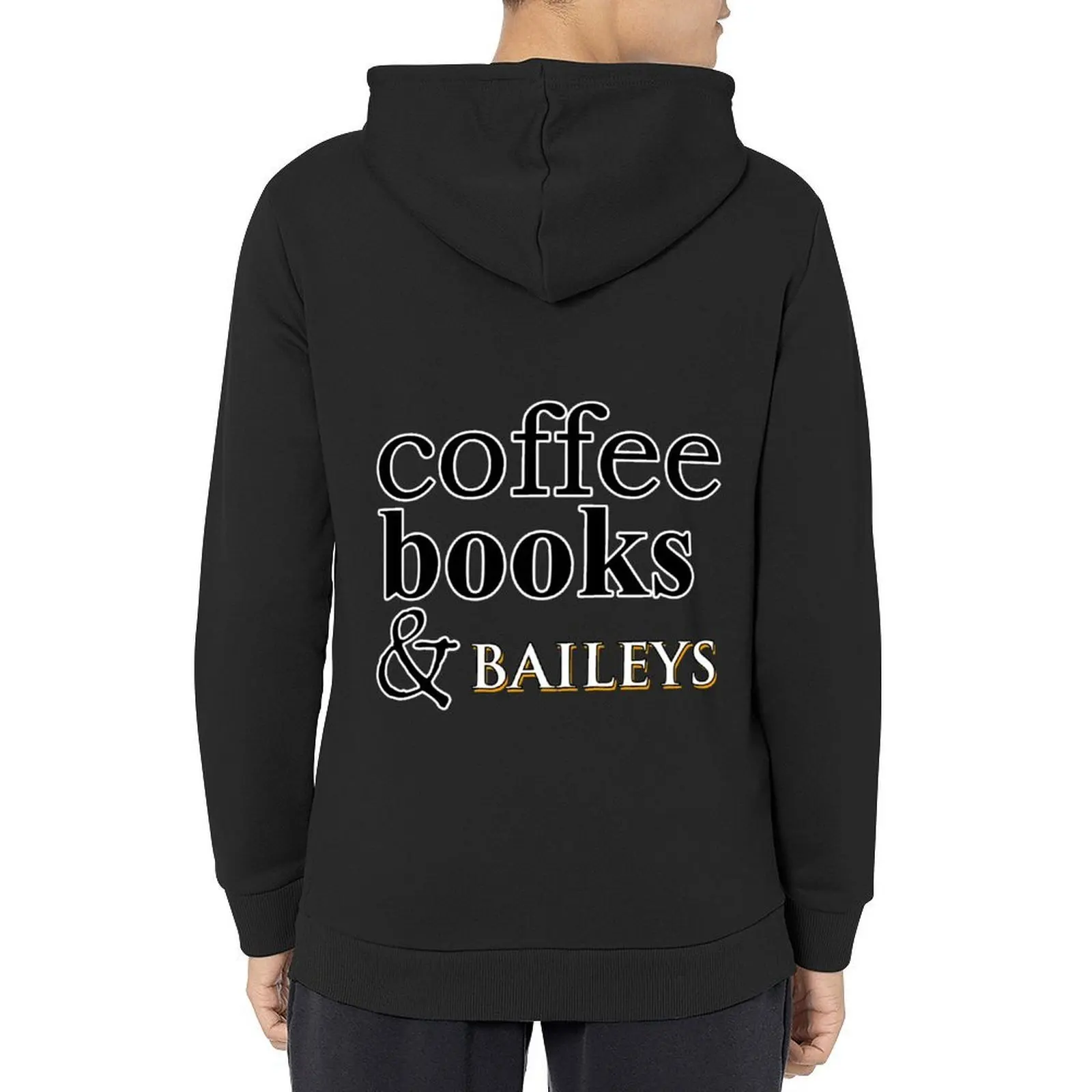 

Coffee Books & Baileys Hoodie men wear mens clothing men clothing men's clothes designer hoodies