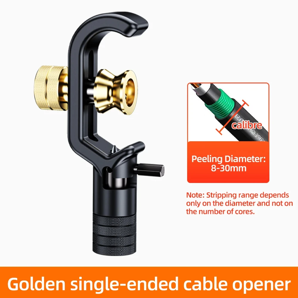ACS-2 Glasvezelkabel Stripper Longitudina & Transverse Gepantserde Draad Stripper Schede Stripper 4-10mm & 8-28mm Kabel Slitter Gereedschap