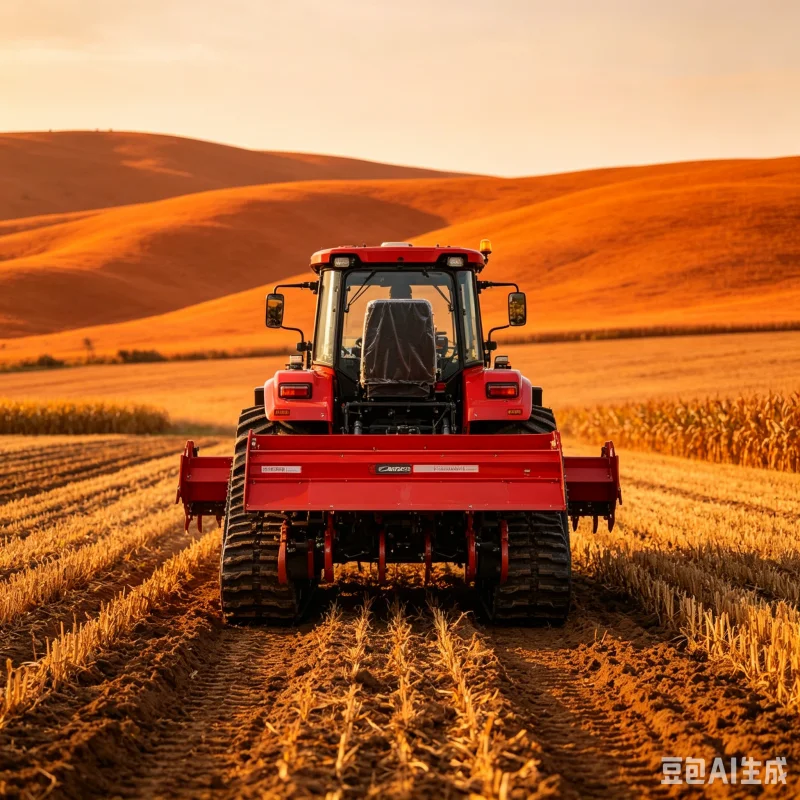 Agricultural Machinery Farm Tractor Tracked Diesel Rotary Tiller Mini Tractor Equipment Agriculture Cultivators for Sale