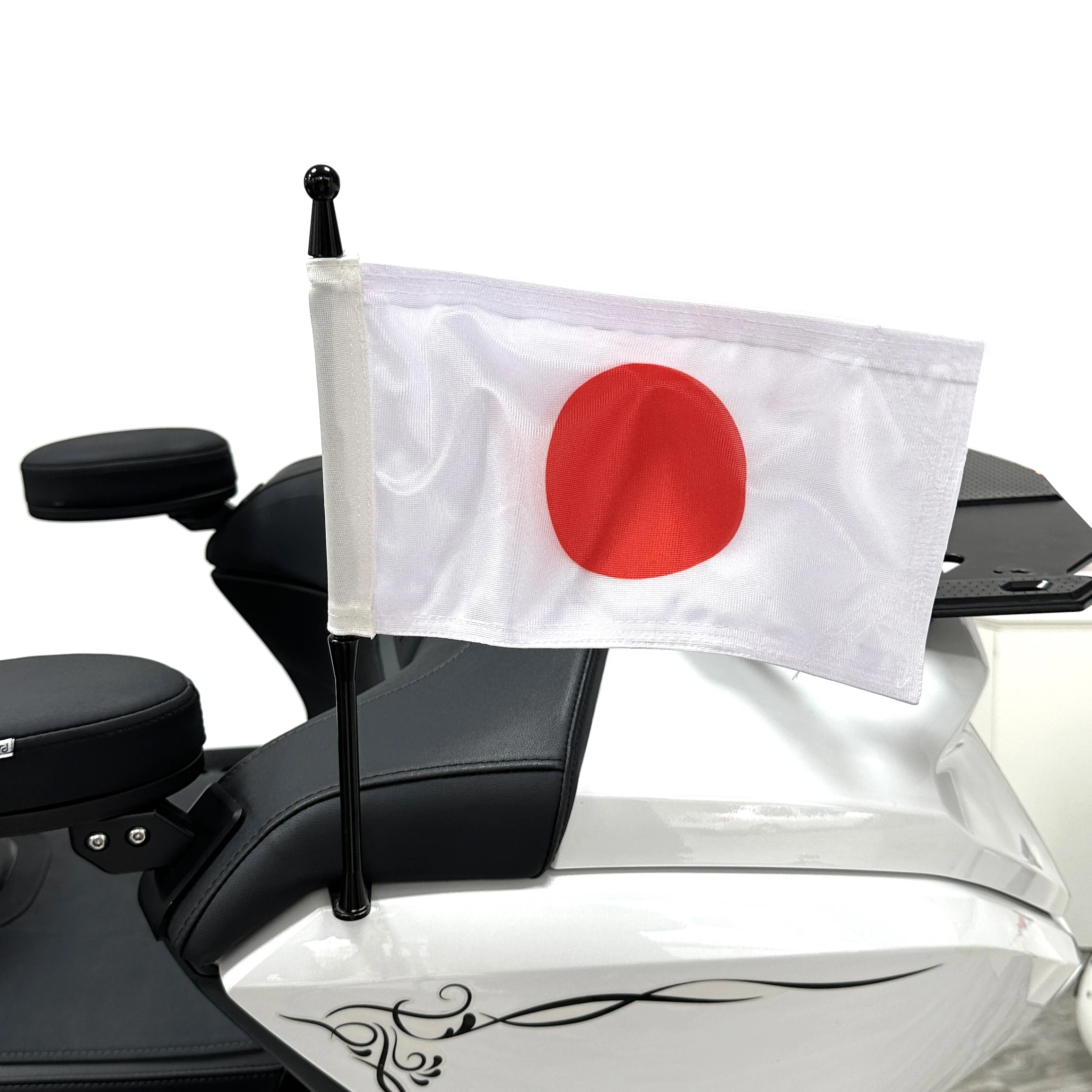 Paniekerige Japanse Passagier Achterste Kofferbak Vlaggenmast Set Voor Honda Gold Wing Tour Gl1800 2018-2024